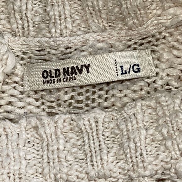 🦋3/40 OLD NAVY Cotton Sweater (L) - Picture 6 of 13